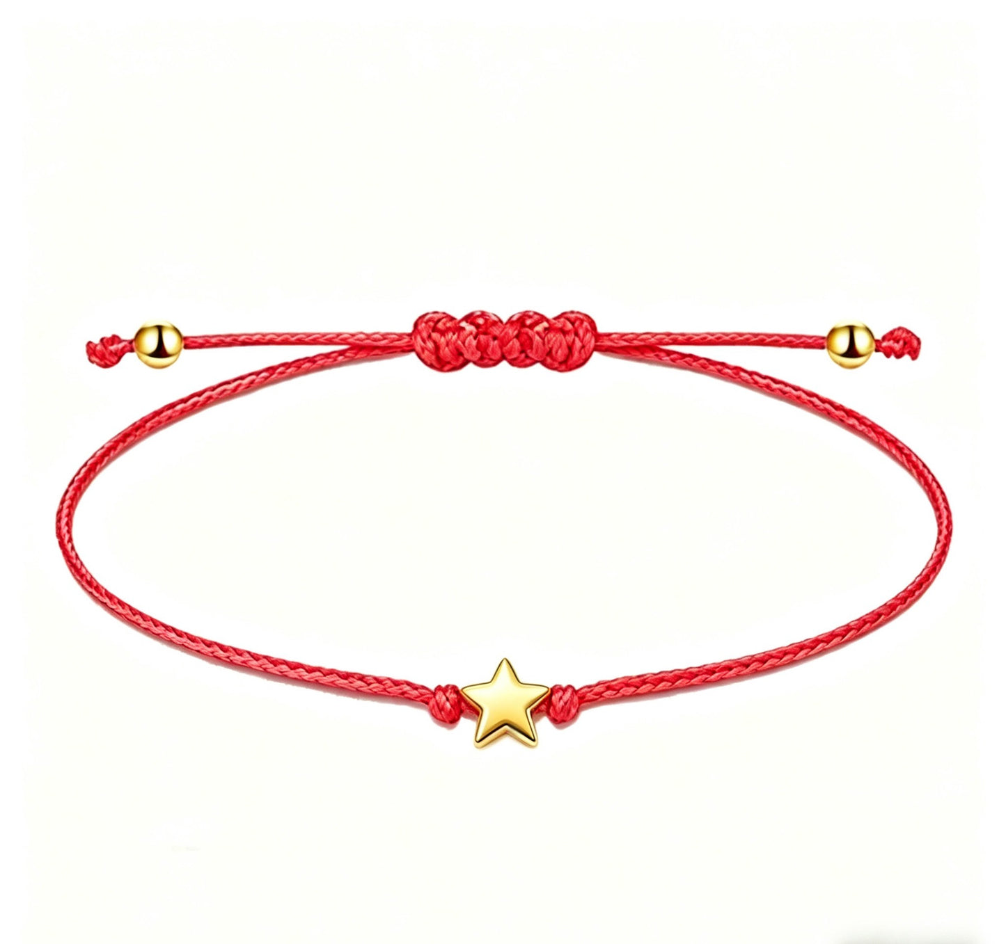 Woven Red Rope Couple Girlfriends Gift Bracelet