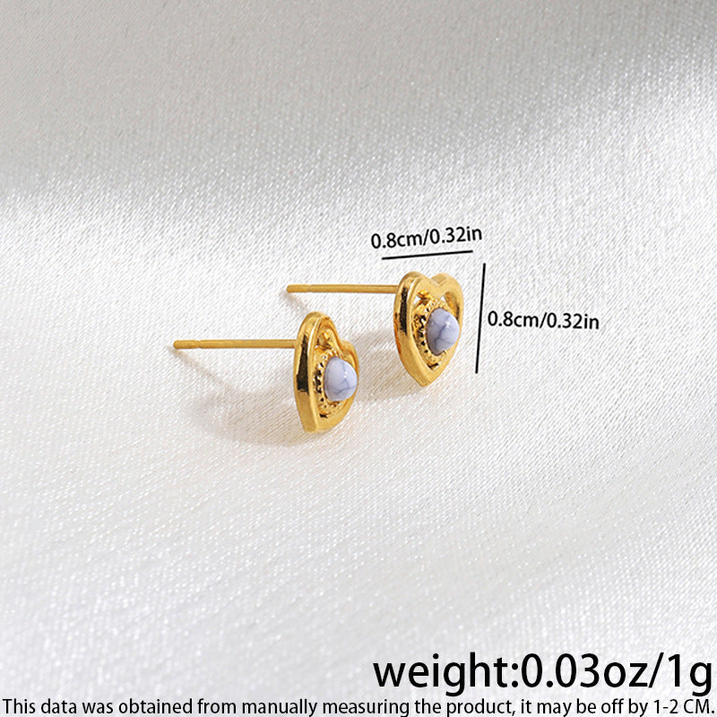 High-grade Fashionable Versatile Micro Diamond Butterfly Earrings