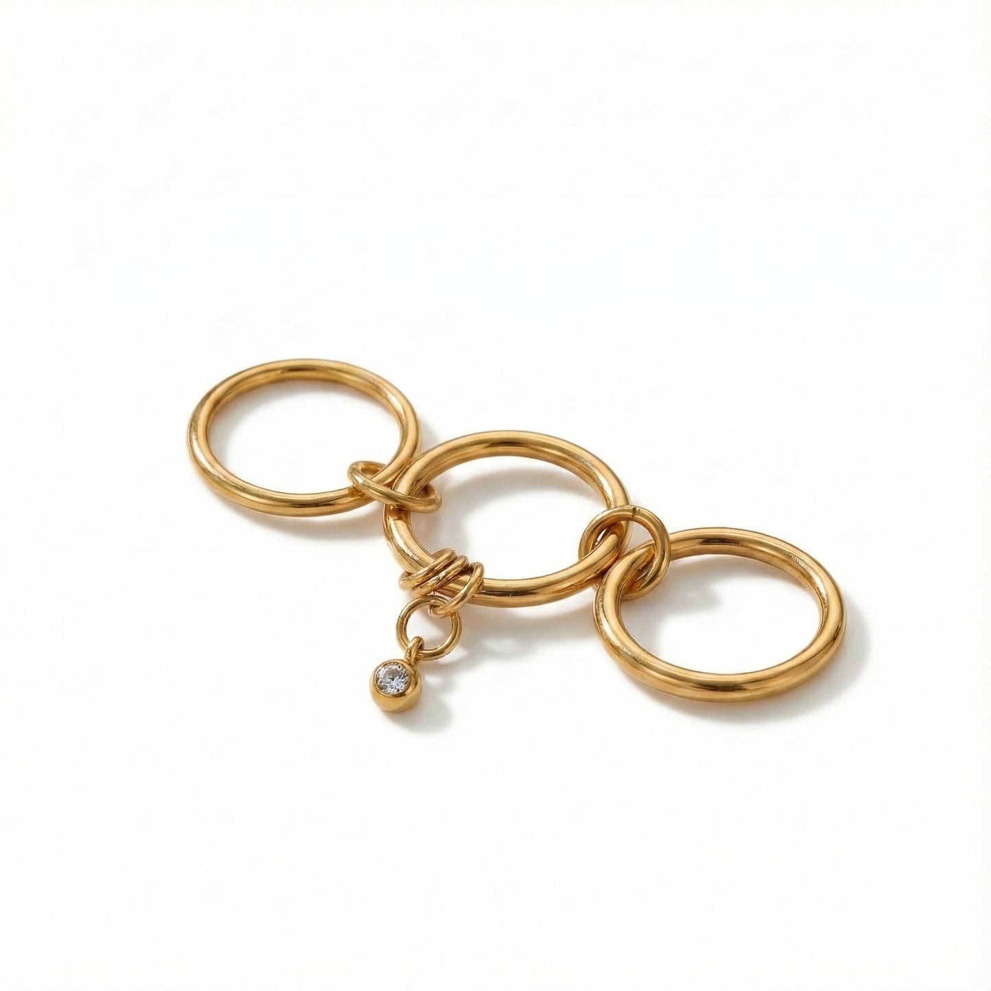 Steel Twin Titanium No Fading Light Rings