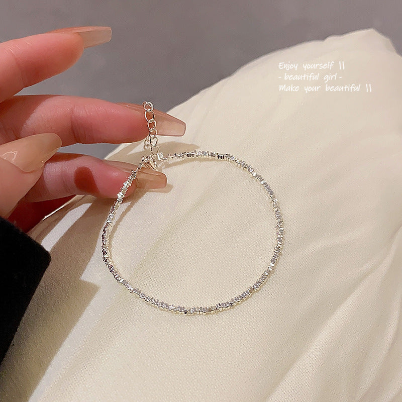 Small Pieces Of Sier Female Light Luxury Bracelets