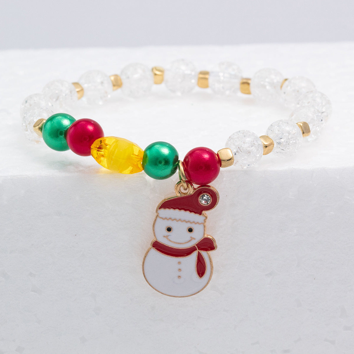 Hot Christmas Holiday Santa Claus Snowflake Bell Elk Bracelets