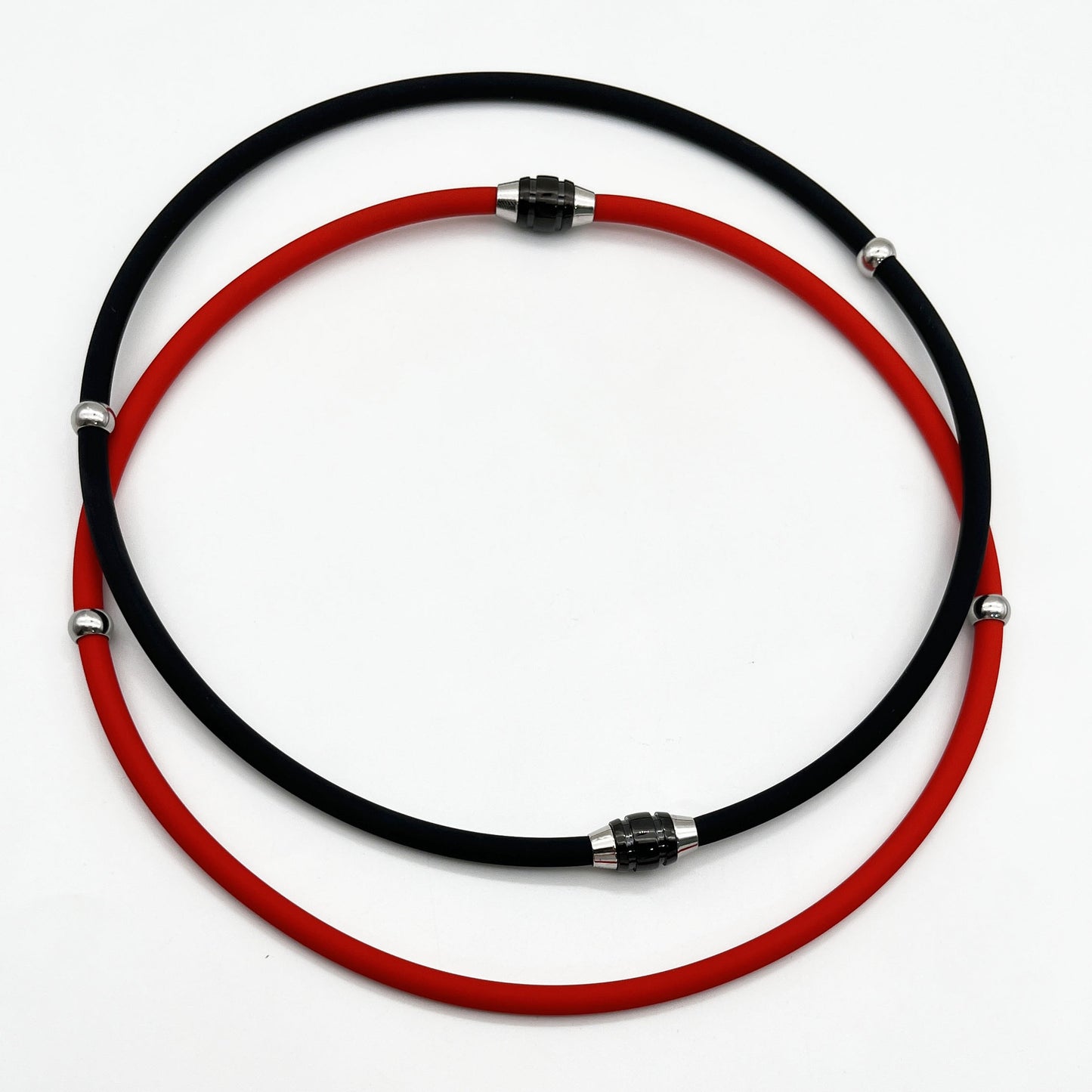 Simple Choker Male Silicone Female Couple Necklaces