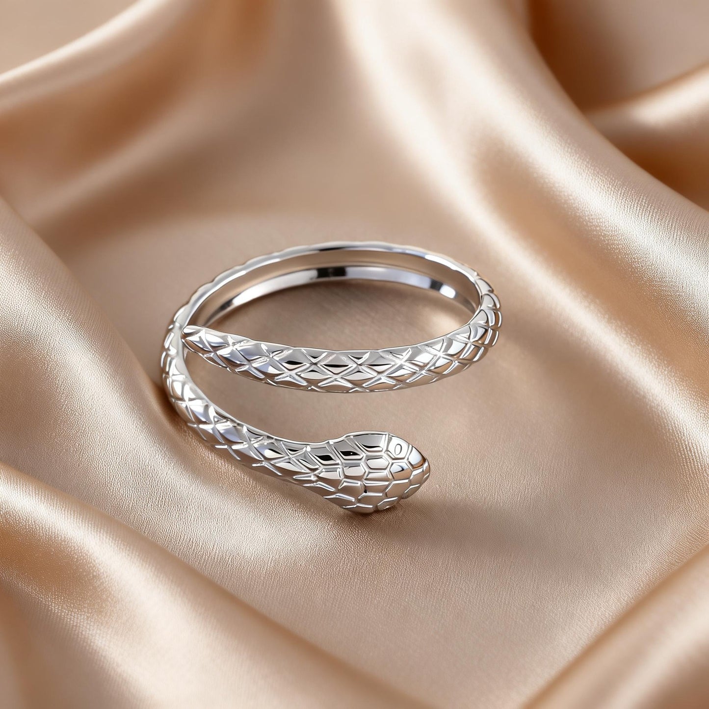 Steel Open-end Niche High-grade Fashion Trend Affordable Luxury Style Ring