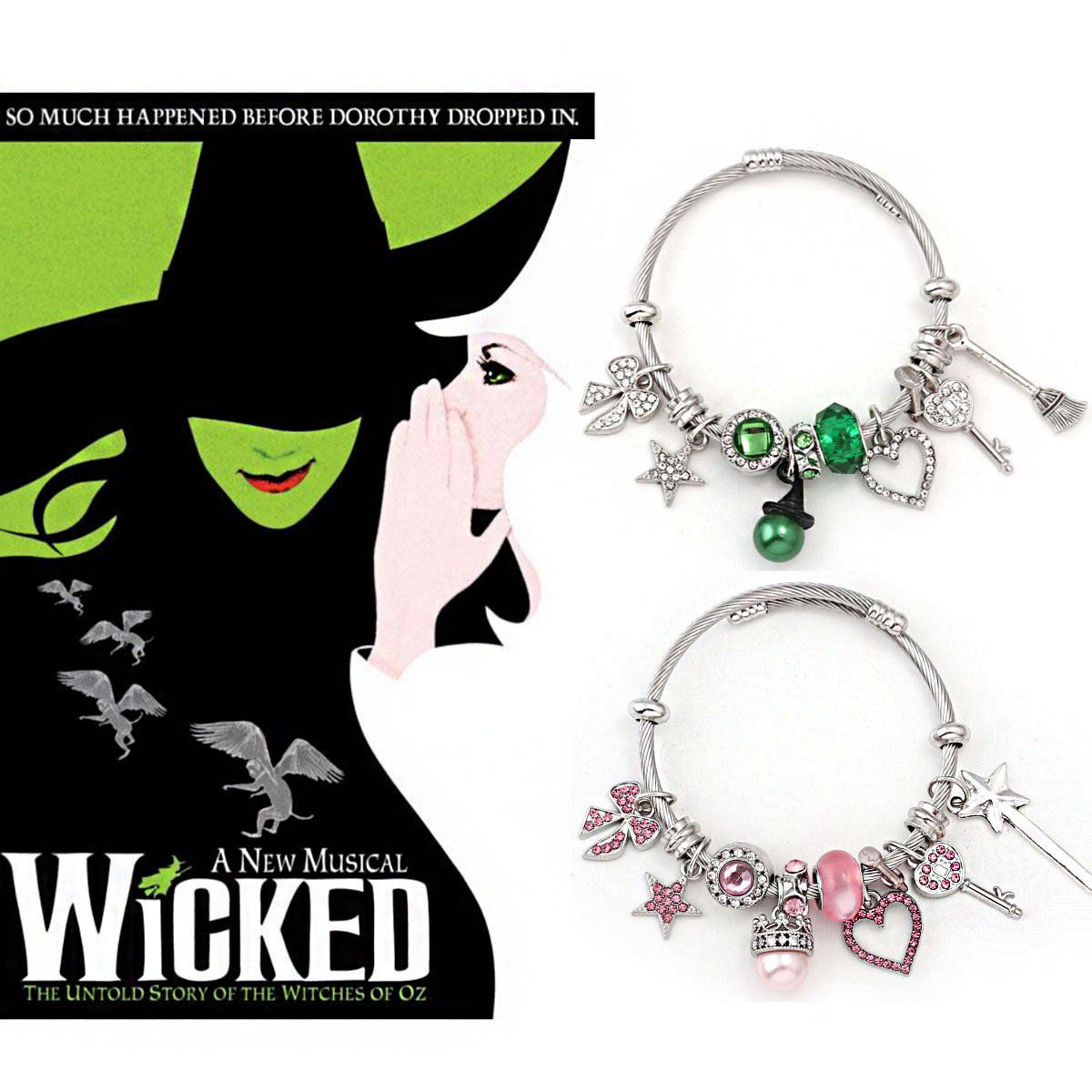 Films Television Magic Bad Witch Beaded Bracelets