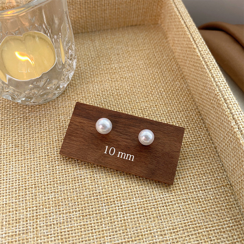 Pearl Female Style High Sense Niche Temperament Earrings