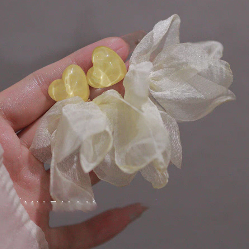 Wants First Love Super Fairy French Light Earrings