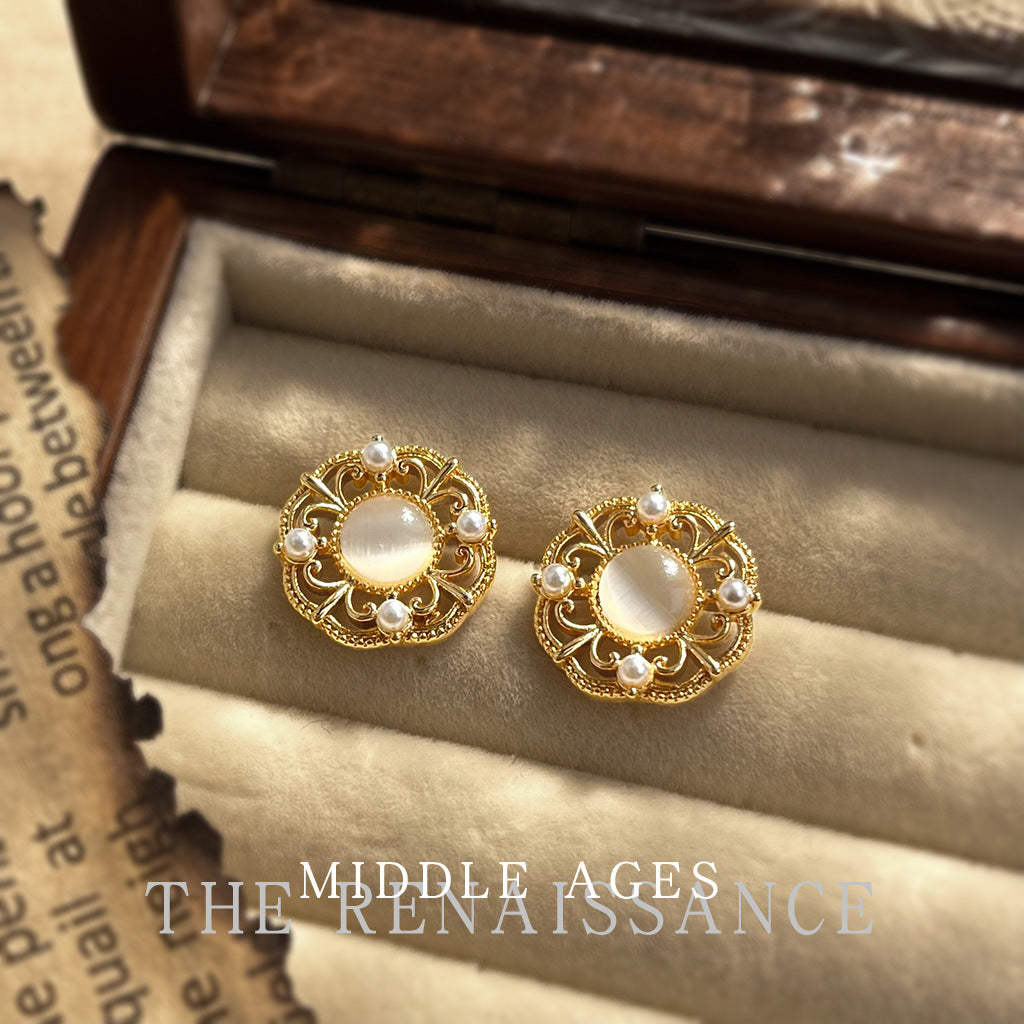 Women's Stone Ear Collection Temperament Commute Affordable Stud Earrings