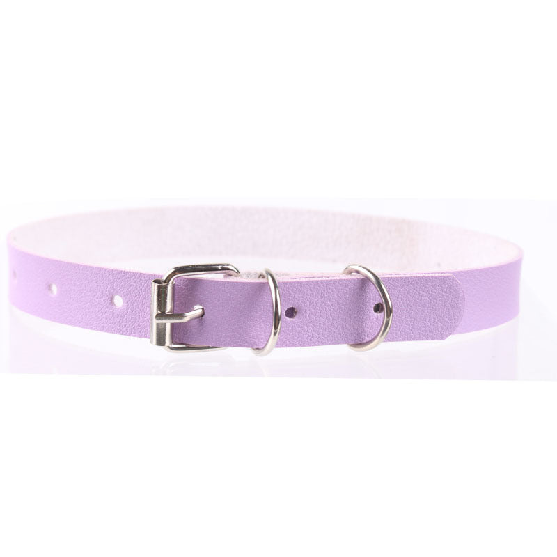Women's Retro Punk Rock Leather Neck Band Clavicle Trendy Collar