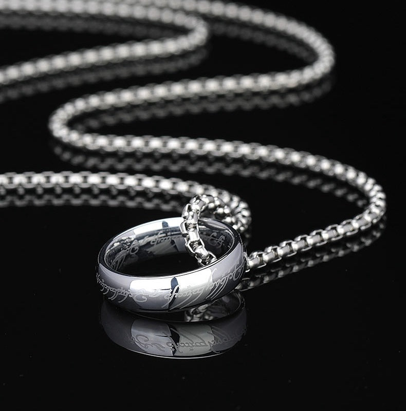 Sweater Chain Pearl The Lord Of Stainless Necklace
