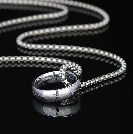 Sweater Chain Pearl The Lord Of Stainless Necklace