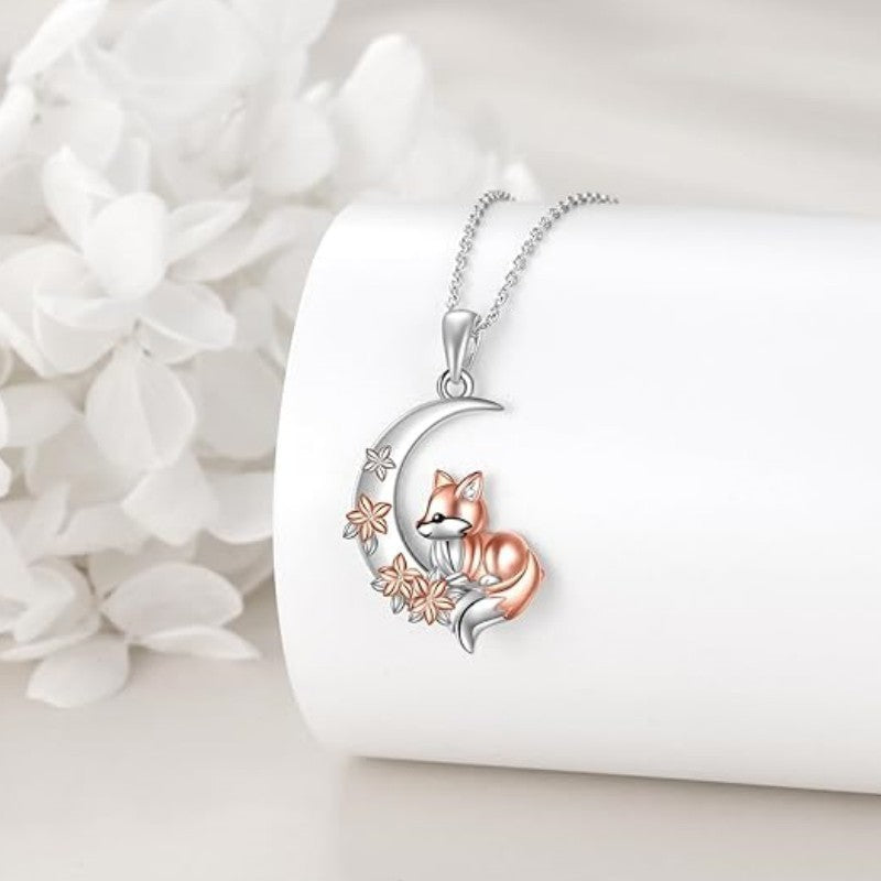 Mori Style Unique Design Charm Charming Beautiful Fox Necklace