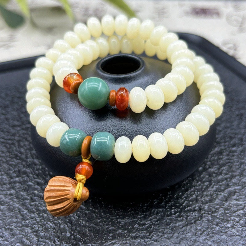 Women's & Men's Bodhi Beads Couple Girlfriends Buddha Life Bracelet