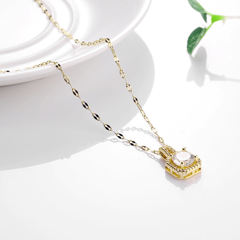 Women's Korean Style Clavicle Chain Trendy Simple Pendants