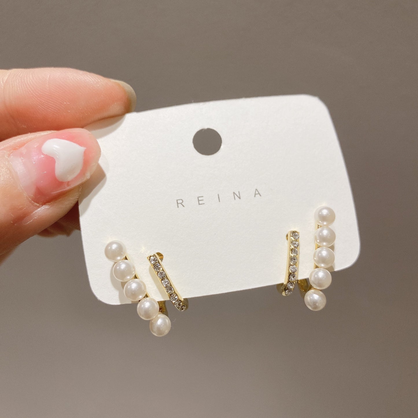 Women's One Style For Pearl High Sense Light Luxury Earrings