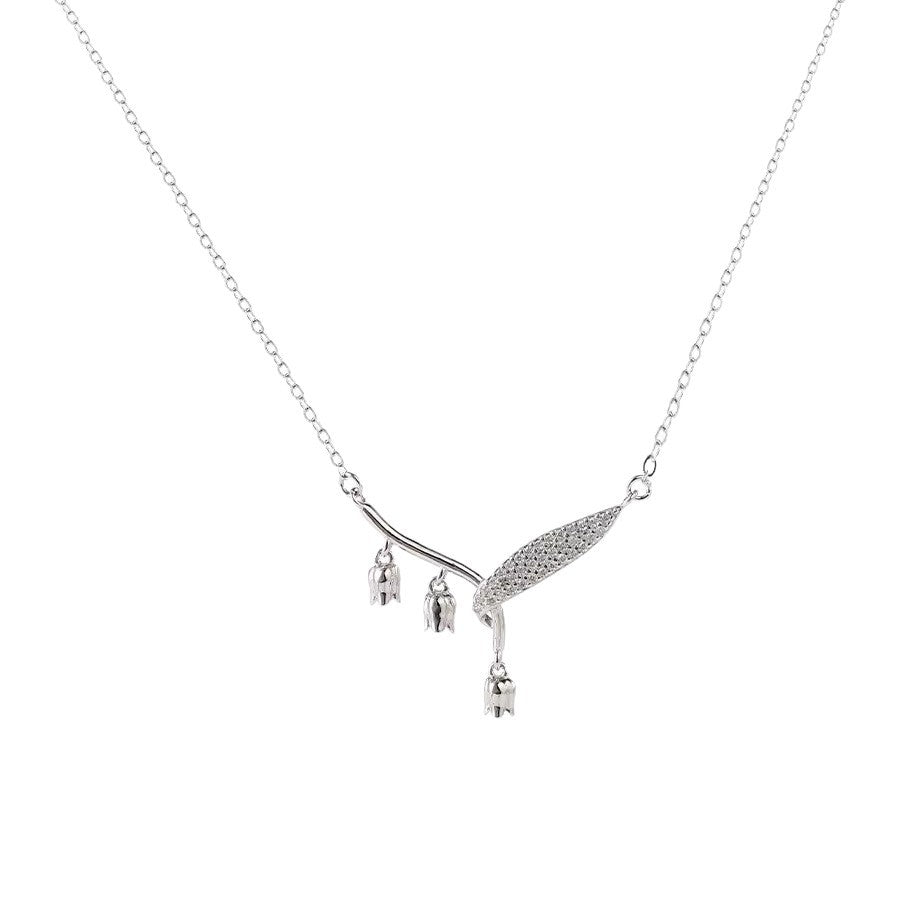 Women's In The Field Lily Affordable Luxury Fashion Niche Design Style Necklaces