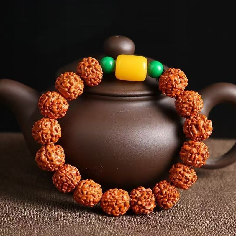 Women's & Men's Natural Bodhi Seeds Prayer Beads National Style Scenic Spot Buddha Bracelet