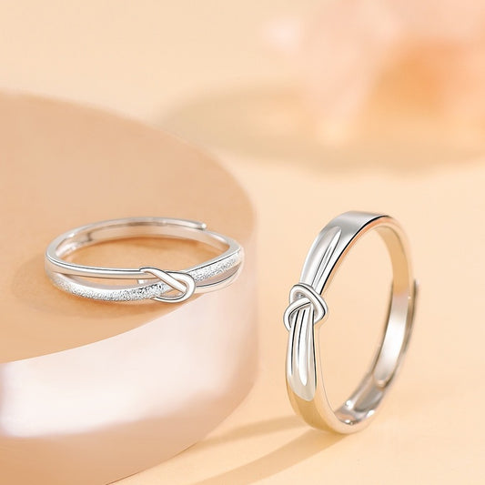 Women's & Men's Couple Design Light Luxury Valentine's Day Rings