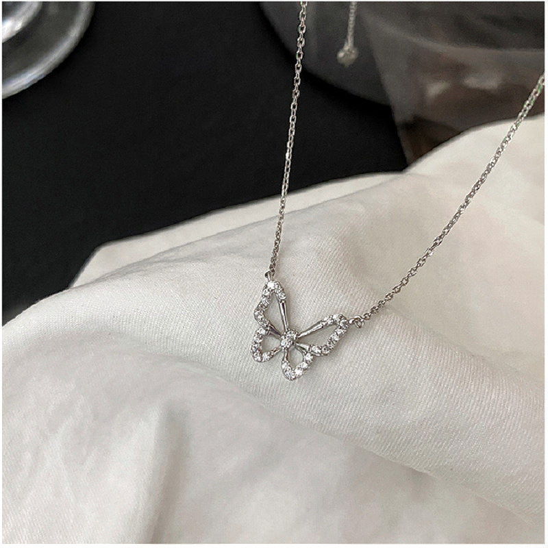 Women's Butterfly High-grade Affordable Luxury Fashion Niche Necklace
