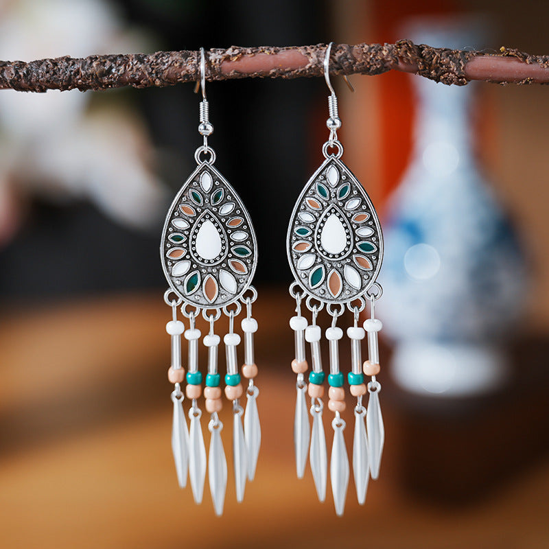 Cool New Bohemian Your Daisy Ornament Earrings