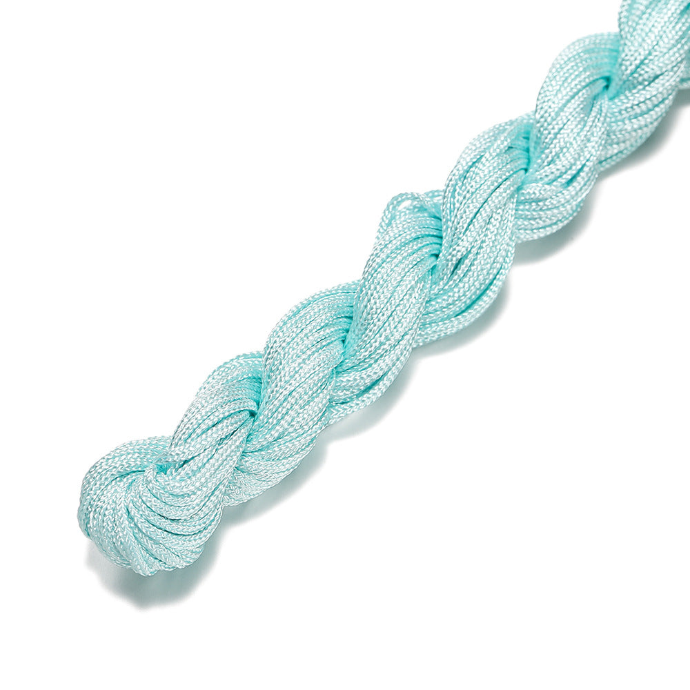 Handmade Braided Jade Strand Red Rope Thread Chinese Knot Hanging Ornaments