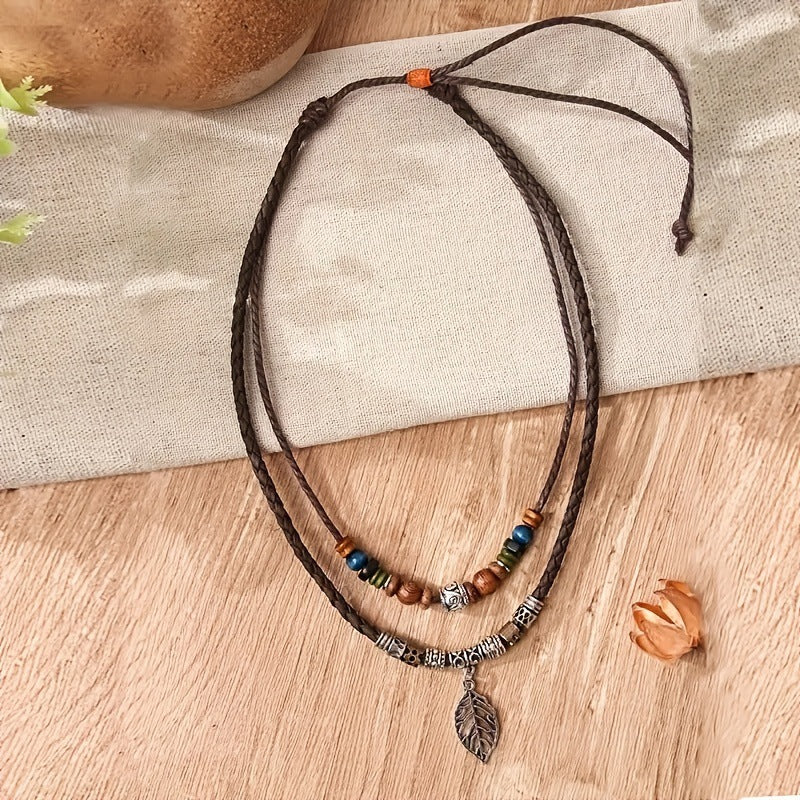 Women's & Men's Boat Anchor Retro Hipster Clavicle Chain Version Couple Necklace