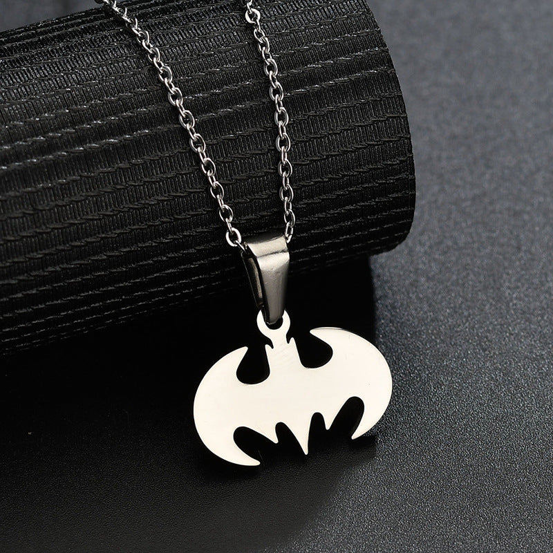 Stainless Steel Ornament Design Simple Polished Necklaces