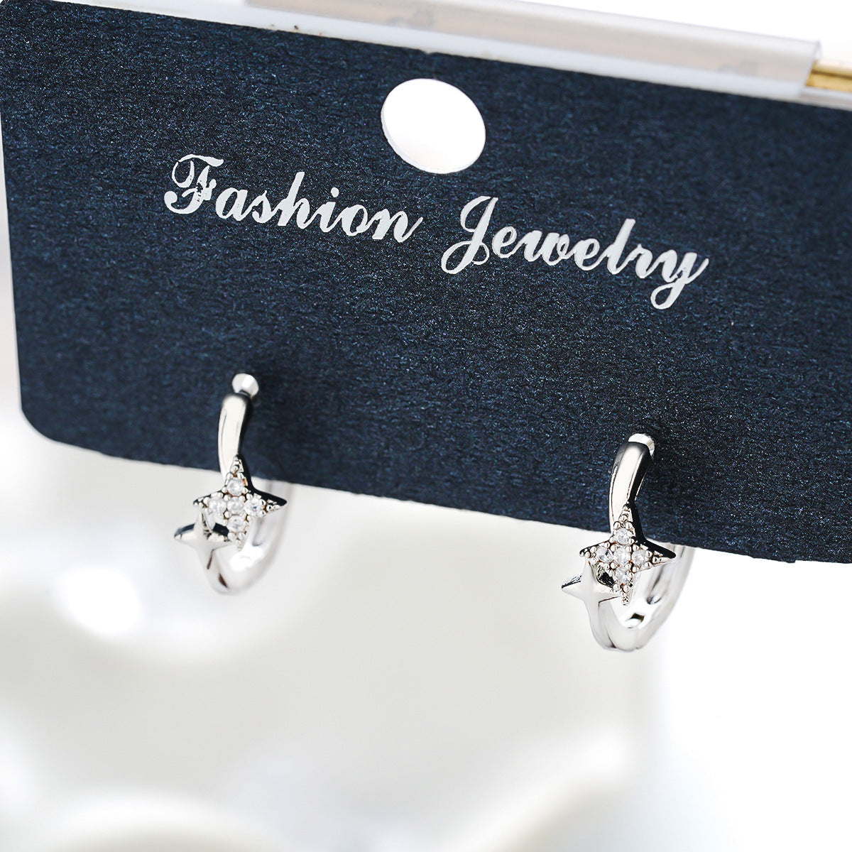 Temperament Ear Clip Light Luxury High Sense Simple Earrings