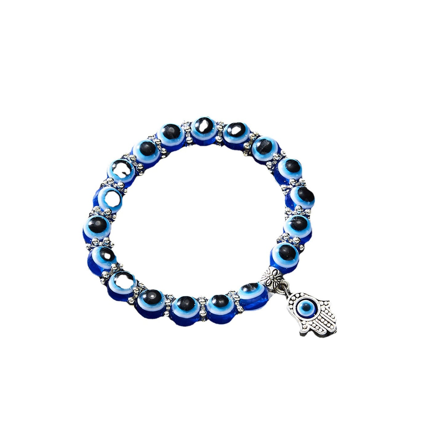 Blue Eyes Hand Of Fatima Turkish Bracelets