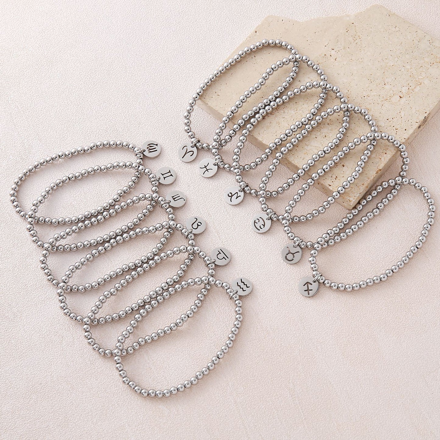 Twee Constellations Female Minority Fashion Handmade Bracelet