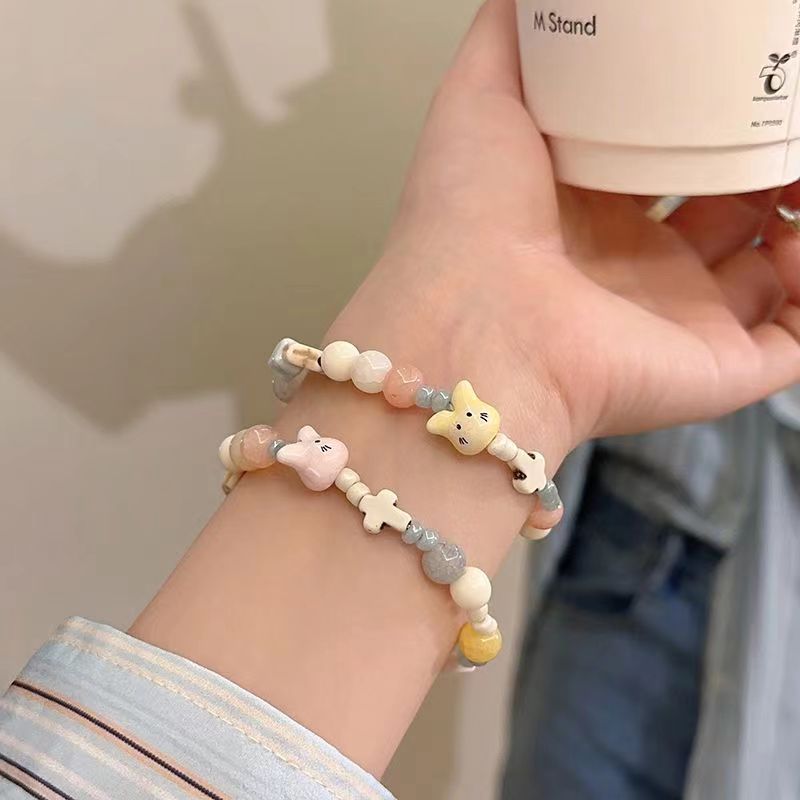 Style Beaded Weave National Female Design Ancient Cool High Bracelet