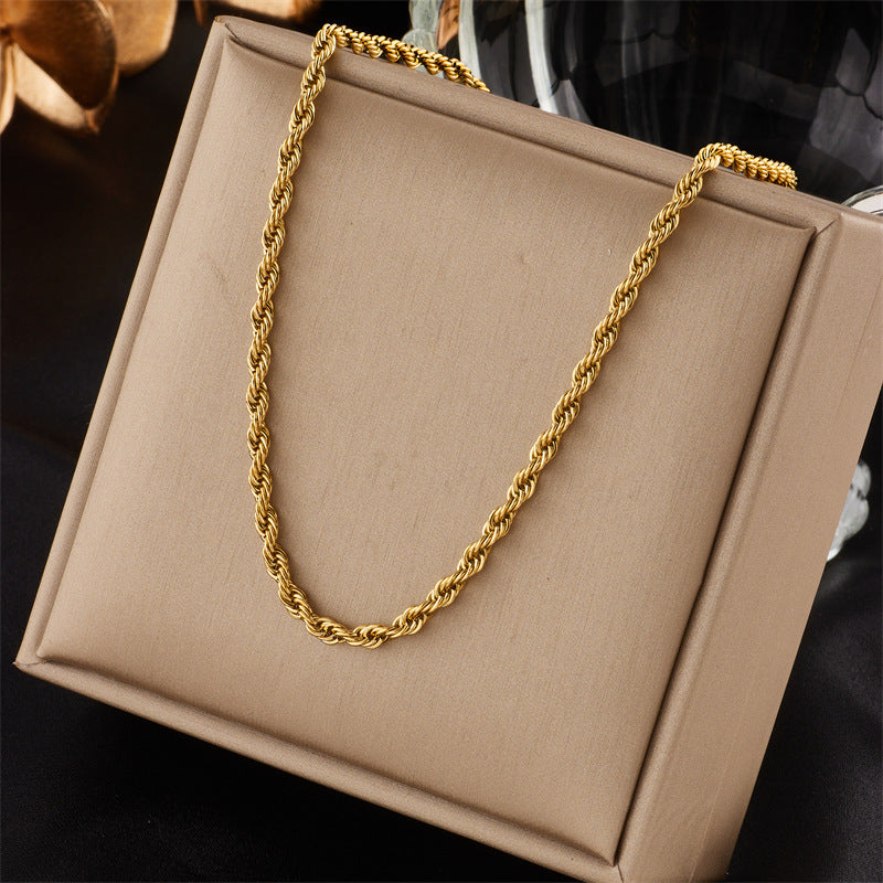 Women's Sun Cross Stainless Steel Fashion Personality Design Necklace
