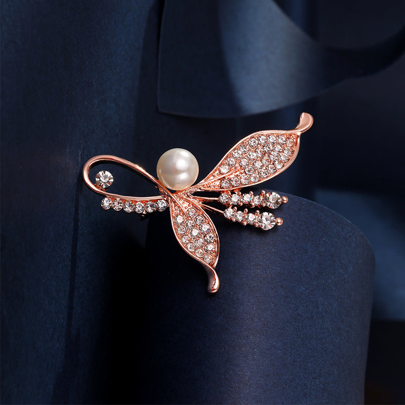 Butterfly Brooch High-grade Pin Exquisite Tassel Brooches
