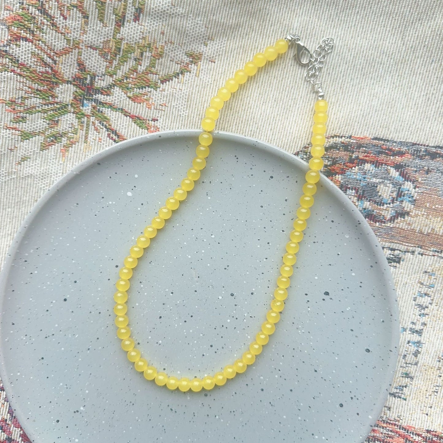 Women's & Men's Creative Round Beads Black For Dark Style Sweet Cool Fashion Necklaces