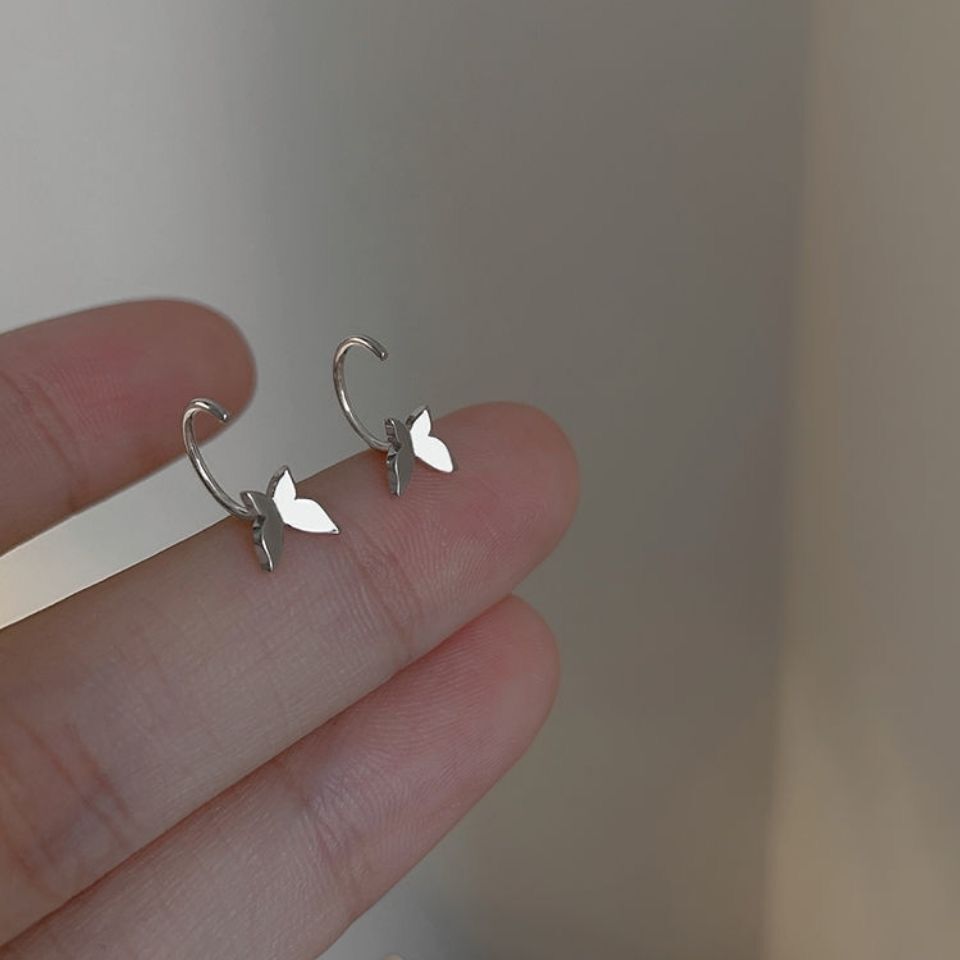 Women's Style Butterfly Niche Design Exquisite Small Sweet Simple Rings