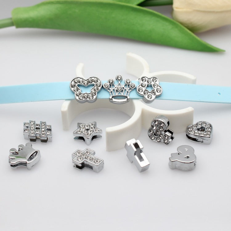 Heart-shaped Crown Five-pointed Star Key Chain Mobile Jewelry Accessories