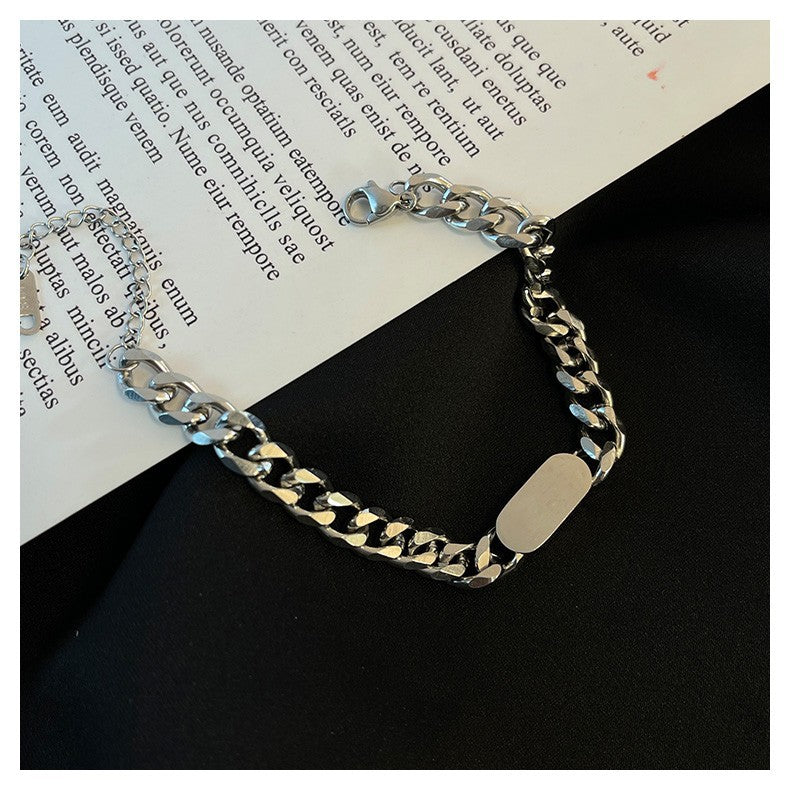 Women's & Men's Couple Gift Personalized Korean Hip Hop Bracelet