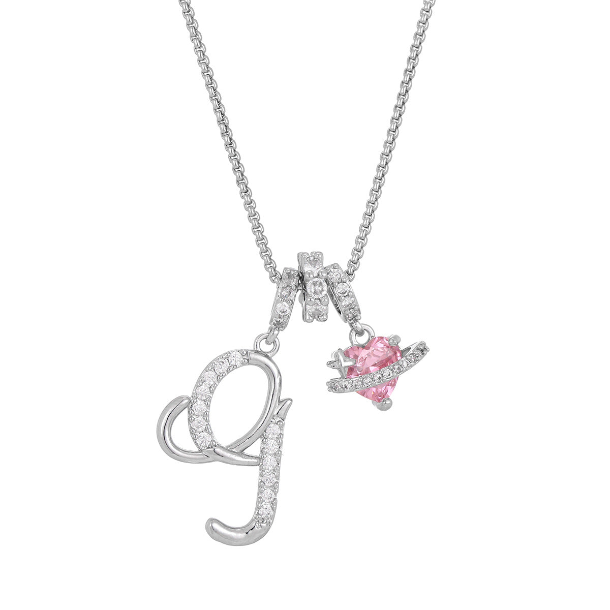 Dopamine English Letter Light Luxury Minority High Pendants