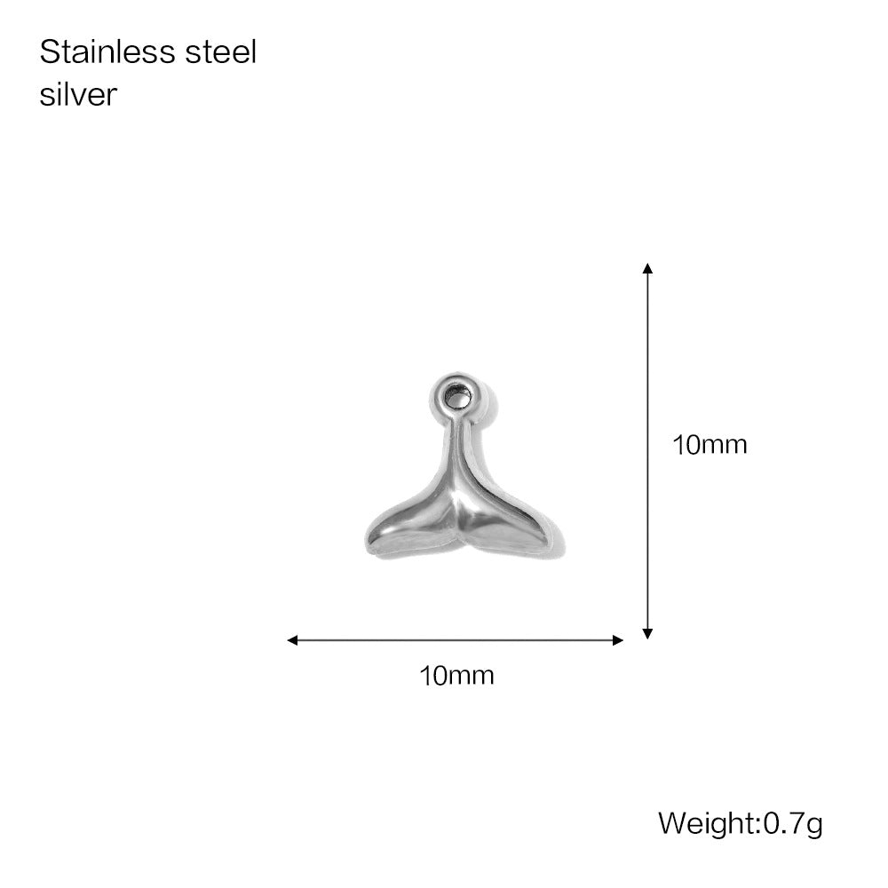 Versatile Women's Stainless Steel Gold-plated Bow Jewelry Accessories