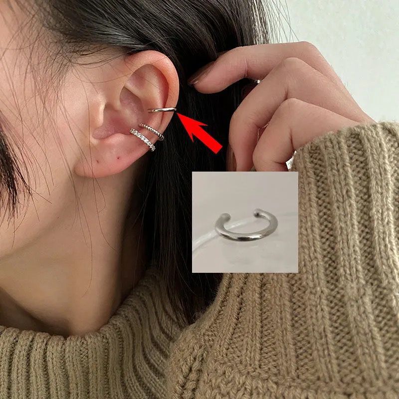 Clip Without Pierced Female Graceful Fashionable Retro Aloofness Earrings