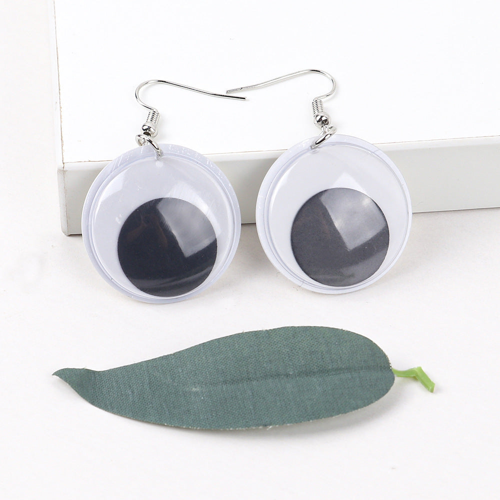 Retro Halloween Hip Hop Funny Party Earrings