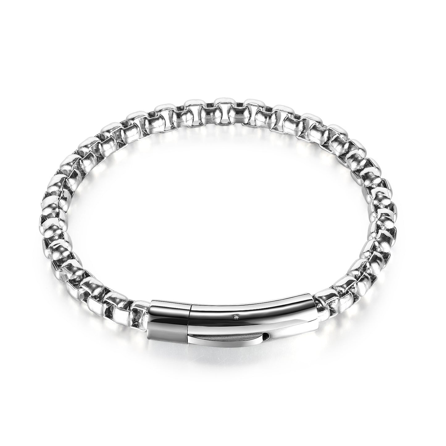 Men's Source Hip Hop Style Stainless Steel Bracelets