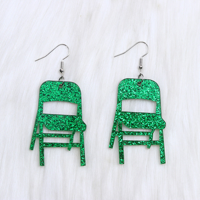 Large Chair Acrylic Ear High Profile Fashion Rings