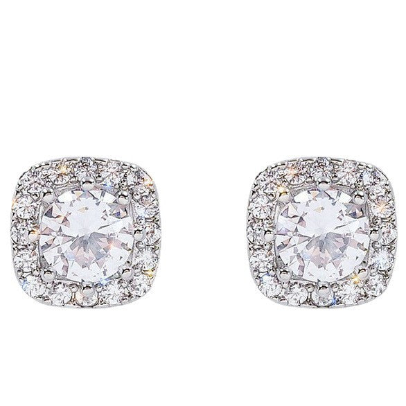 Diamond Square Light Luxury Temperament Small Sugar Cube High-grade Design Rings