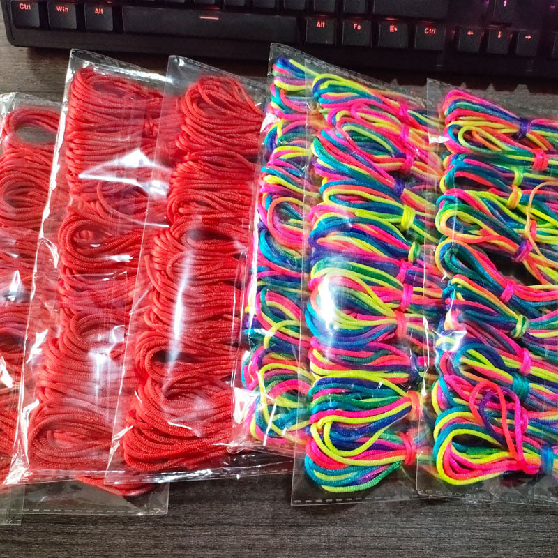 Braided Rope Dragon Boat Festival Red Hand-knitted Hair Gradient Style Bracelet