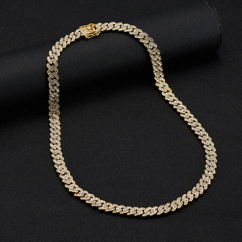 Women's & Men's Cuban For Trendy Hip Hop Fashion Clavicle Necklace