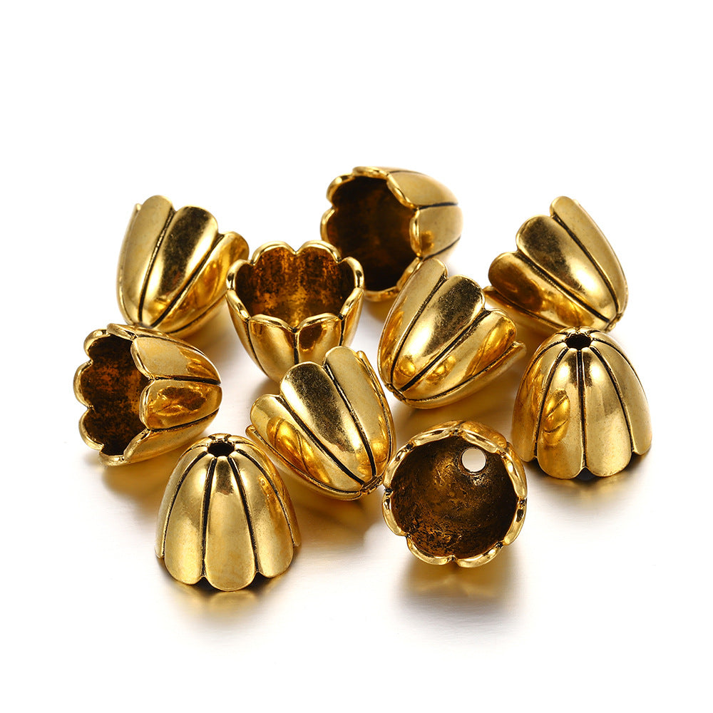 Bud Bead Ancient Gold Antique Sier Jewelry Accessories