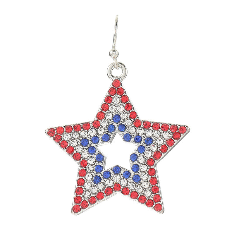 Stars Personalized Minority Light Luxury Temperament Pentagram Earrings
