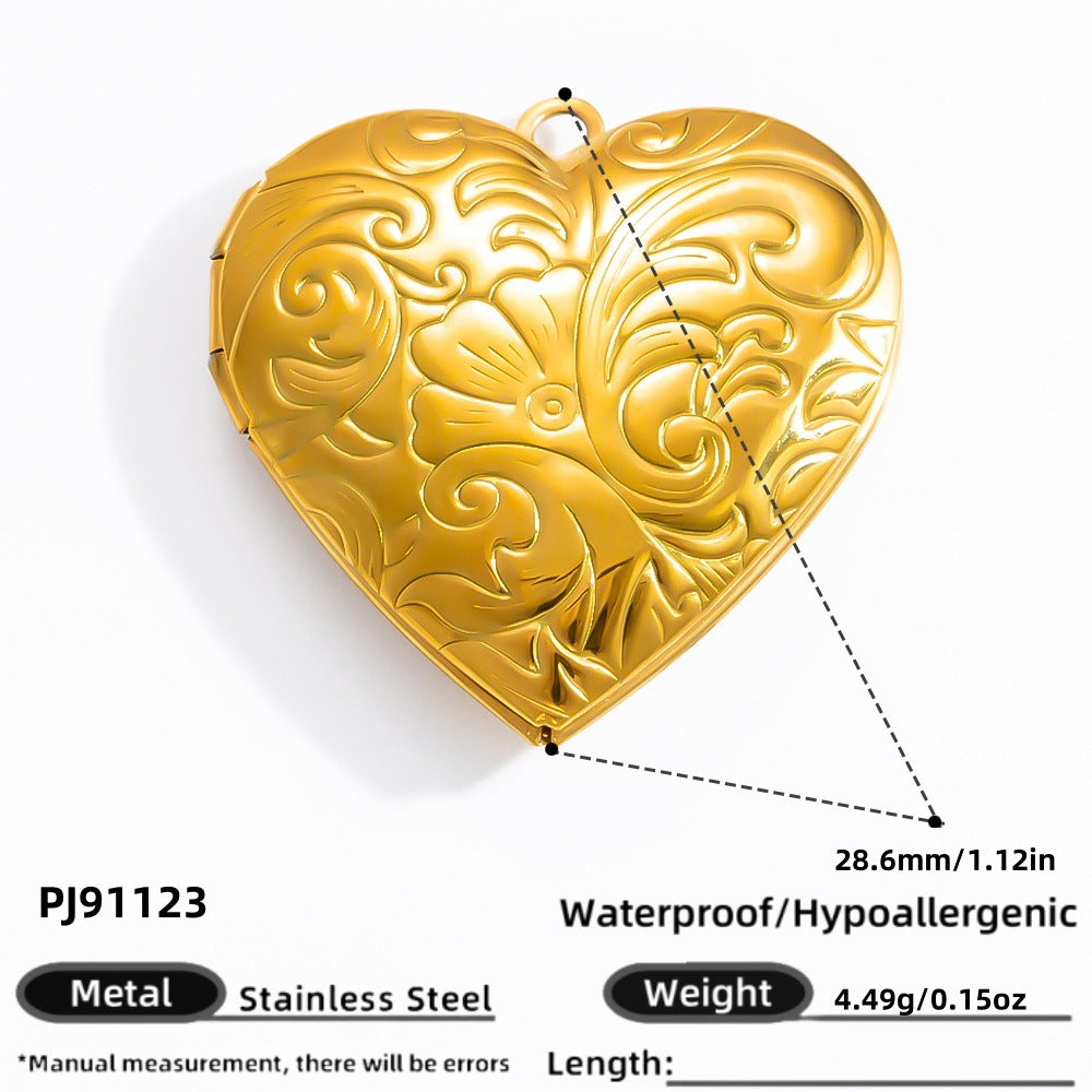 Classy Stylish Stainless Steel Gold-plated Design Jewelry Accessories