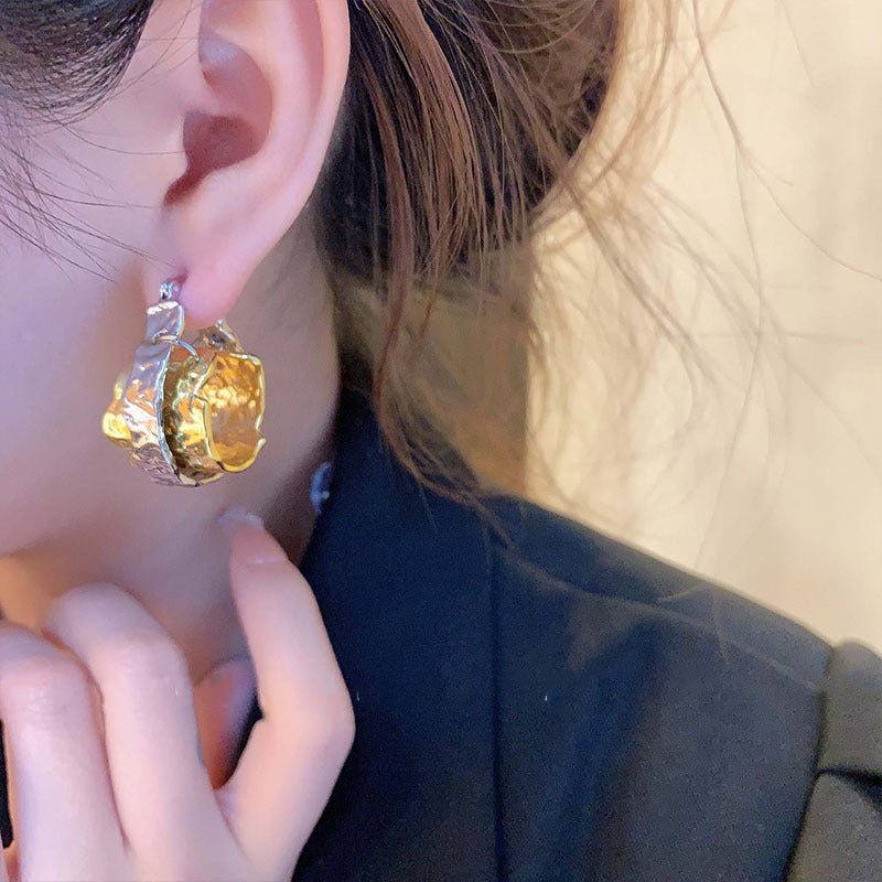 Women's Double Layer Ear Clip Affordable Luxury Fashion Earrings