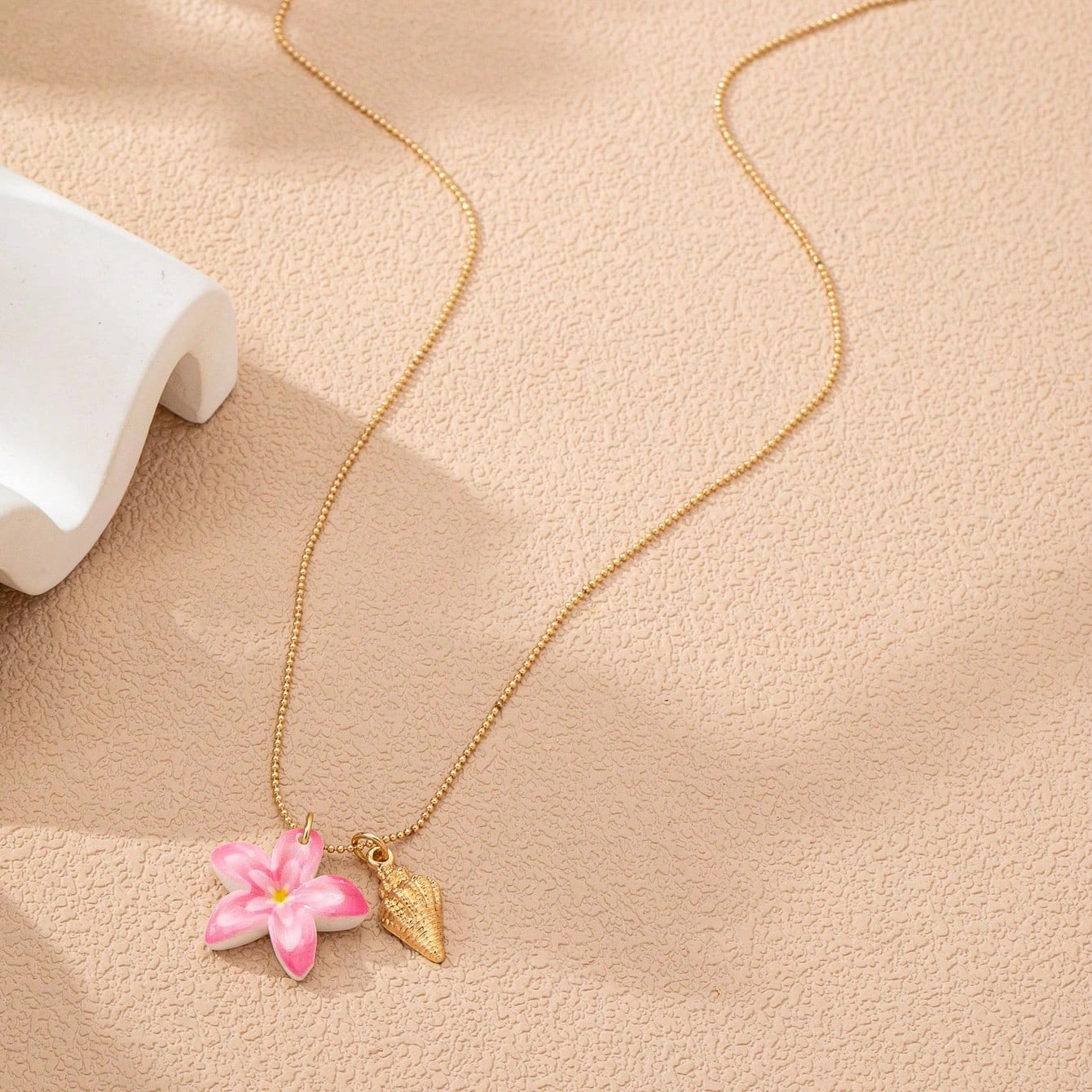 Fashion Popular Summer Starfish Flower Fish Pendants